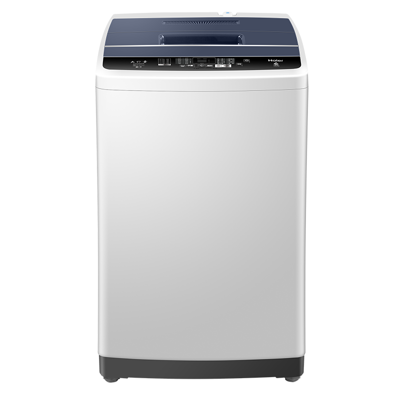 海尔(Haier)8公斤 家用全自动波轮洗衣机 小型洗衣机 智能预约 水压电压双宽 漂甩二合一 EB80M009