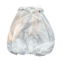 WOOG2005克莱因蓝连帽防晒衣男夏季潮牌ins夹克休闲薄款港风外套