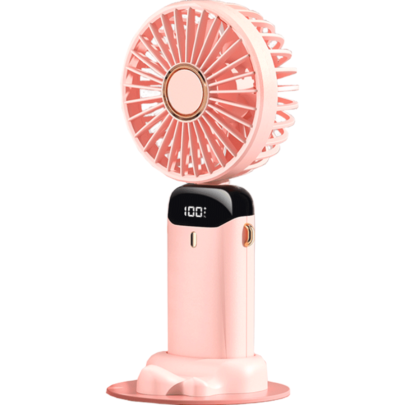 讯迪小风扇手持usb充电小型随身便携式迷你挂脖手拿手握学生宿舍大风力办公室桌面电风扇大风力