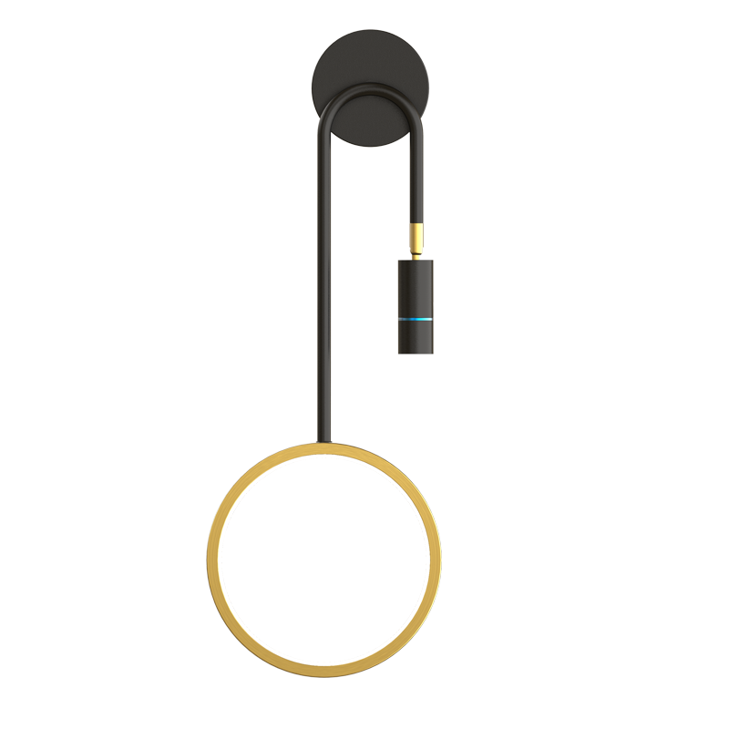 惜光者 壁灯 LED卧室床头灯 现代简约轻奢风格房间过道走廊墙壁灯 北欧风格创意个性B128