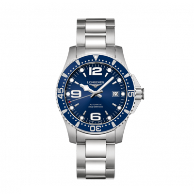 [苏宁自营]浪琴(Longines)康卡斯潜水系列 L37424966机械男表 L3.742.4.96.6