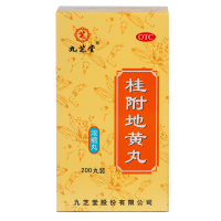 九芝堂 桂附地黄丸(浓缩丸) 200丸/盒 用于腰膝酸冷 肢冷尿频