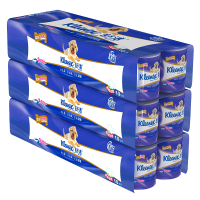 舒洁(Kleenex)柔韧纯白卷纸3层卫生纸30卷(10粒*3提)家庭装有芯卷纸生活用纸厕纸原生木浆安全健康