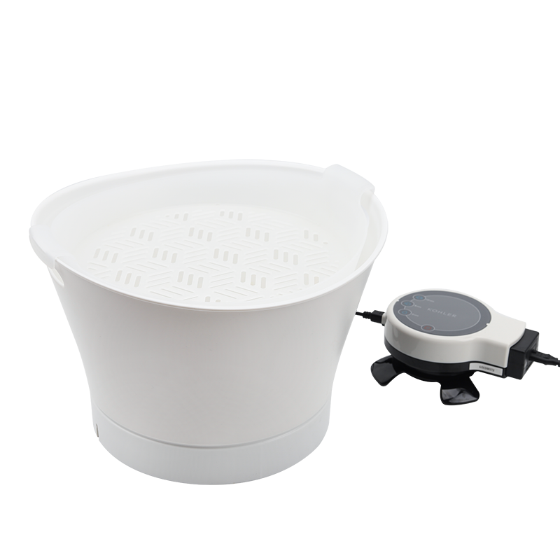 科勒(KOHLER)果蔬清洗机净化器家用洗菜机多功能全自动果蔬净化机智能洗菜消毒神器 大容量&8L圆盆白色