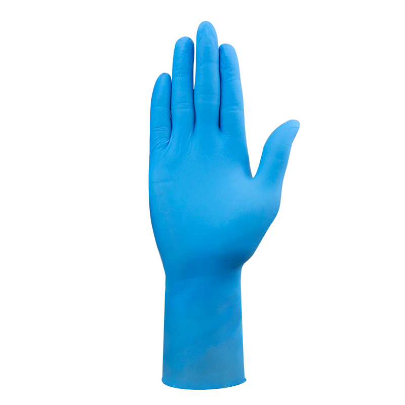 超护一次性手套12寸丁腈橡胶50只加长厨房餐饮洗碗卫生贴手多用途清洁手套S码