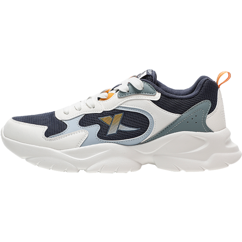 特步跑步鞋男鞋正品2022秋季新款网面透气老爹鞋休闲鞋子男士潮流运动鞋