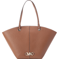 迈克·科尔斯 MICHAEL KORS MK女包 MK扣饰手提单肩包子母包托特包购物袋皮革中号 30T1GZYT8L