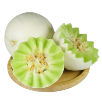 [五个农民]精品冰淇淋玉菇甜瓜约2.5斤1个装 新鲜水果甜瓜蜜瓜 产地直发