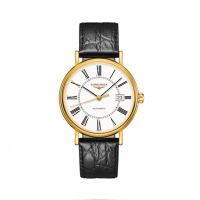 [苏宁自营]浪琴(Longines) 时尚系列 自动机械 男士腕表 L4.922.2.11.2皮带瑞士手表