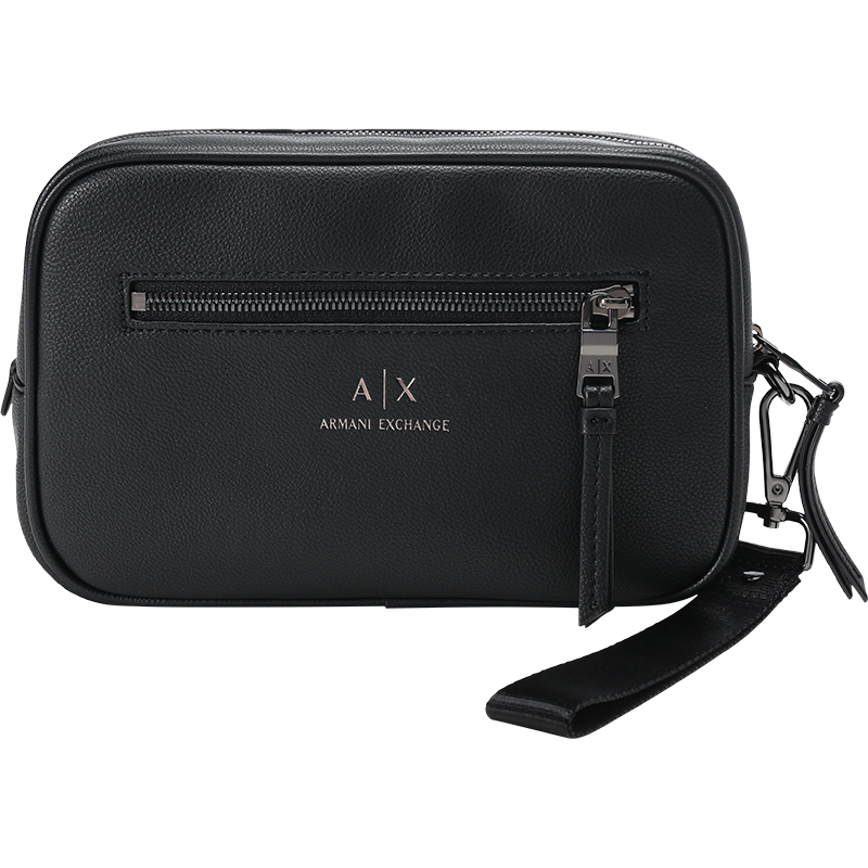 阿玛尼 ARMANI EXCHANGE 男士织物/人造革手拿包腕包958446 CC830