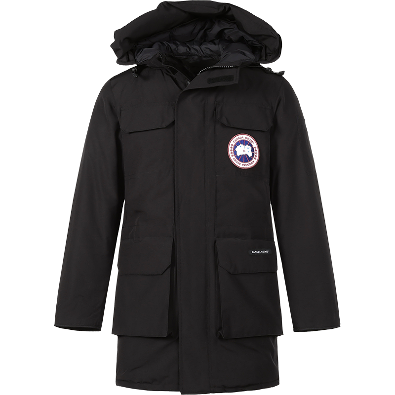 加拿大鹅 CANADA GOOSE 男士聚酯纤维CITADEL派克大衣鸭绒连帽羽绒服外套 4567MT