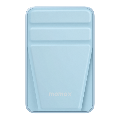 MOMAX摩米士无线磁吸充电宝MagSafe适用苹果iPhon13pro快充超薄小巧便携苹果12max背夹移动电源带支架
