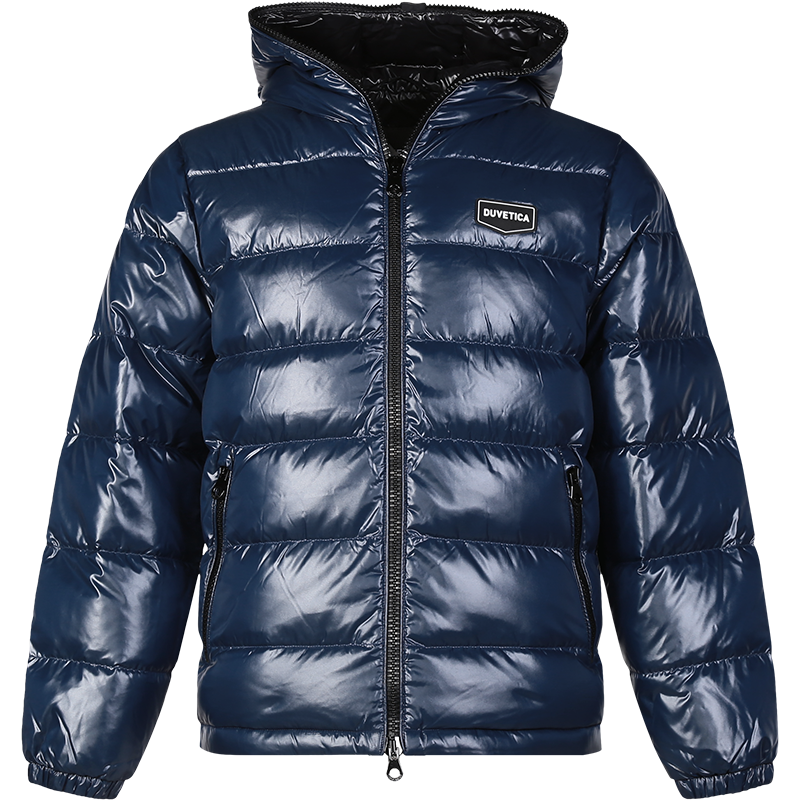 杜威迪嘉 DUVETICA 男士聚酰胺纤维鹅绒连帽羽绒服外套 212 U5030005S01 1035R