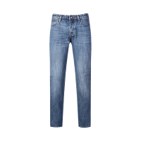 阿玛尼 EMPORIO ARMANI 男士棉质直筒牛仔裤3L1J75 1DIQZ