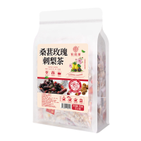 谯韵堂 桑葚玫瑰刺梨茶250g/袋量贩装25小包三角包刺梨黑枸杞桑葚组合花茶