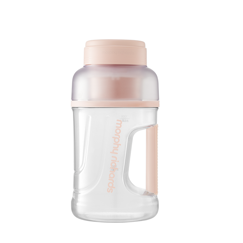 摩飞电器(Morphyrichards)榨汁杯便携式运动果汁杯网红充电无线顿顿杯随行杯MR9802 落樱粉