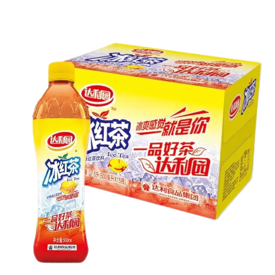 达利园冰红茶500ml*15瓶整箱夏日解暑饮品清茶冰红茶