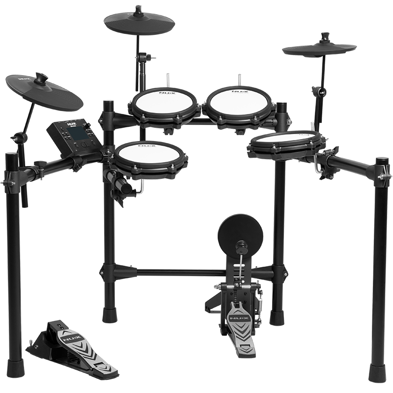 NUX小天使电子鼓DM200专业考级电子鼓配DA30B蓝牙音箱演奏电鼓便携式儿童初学成人练习演出爵士鼓通用电架子鼓