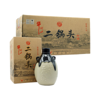 [北京产]牛栏山老北京珍品二锅头十五15陈酿 45度清香型纯粮固态法白酒 400ml*6瓶 整箱配三个纸袋