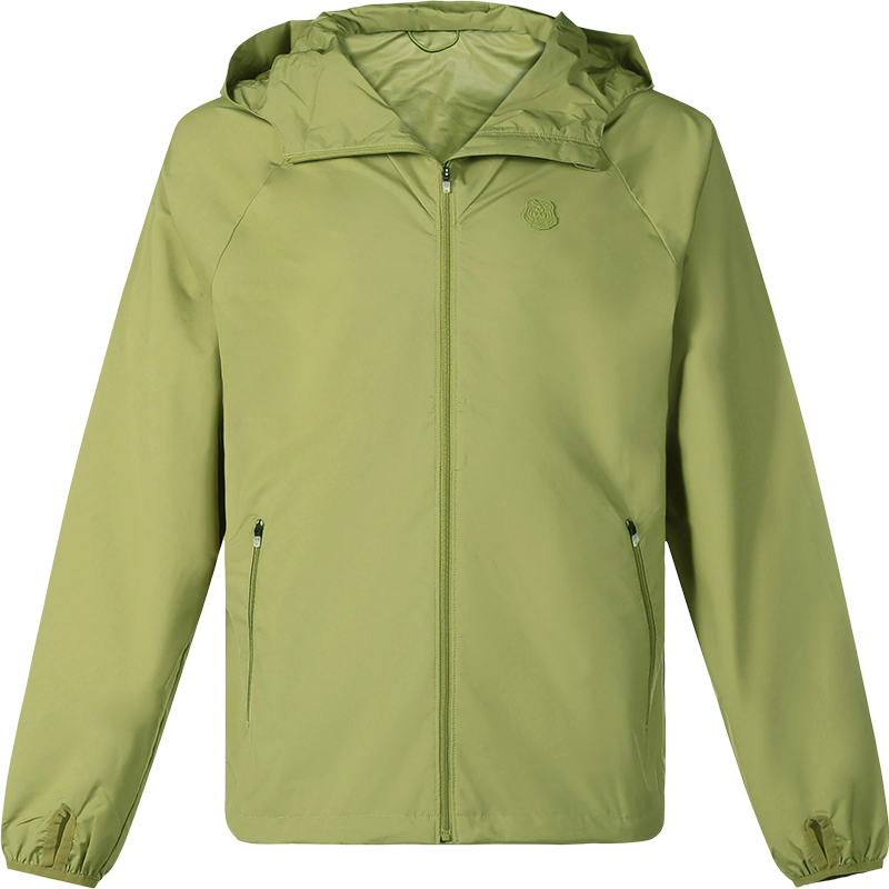 KENZO 高田贤三 男士聚酯纤维K-Tiger连帽夹克外套 FB6 5BL155 1NU