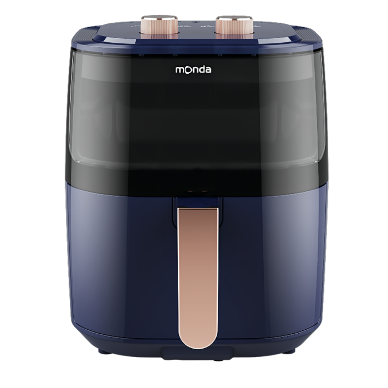 蒙达可视版空气炸锅AF-25深蓝色