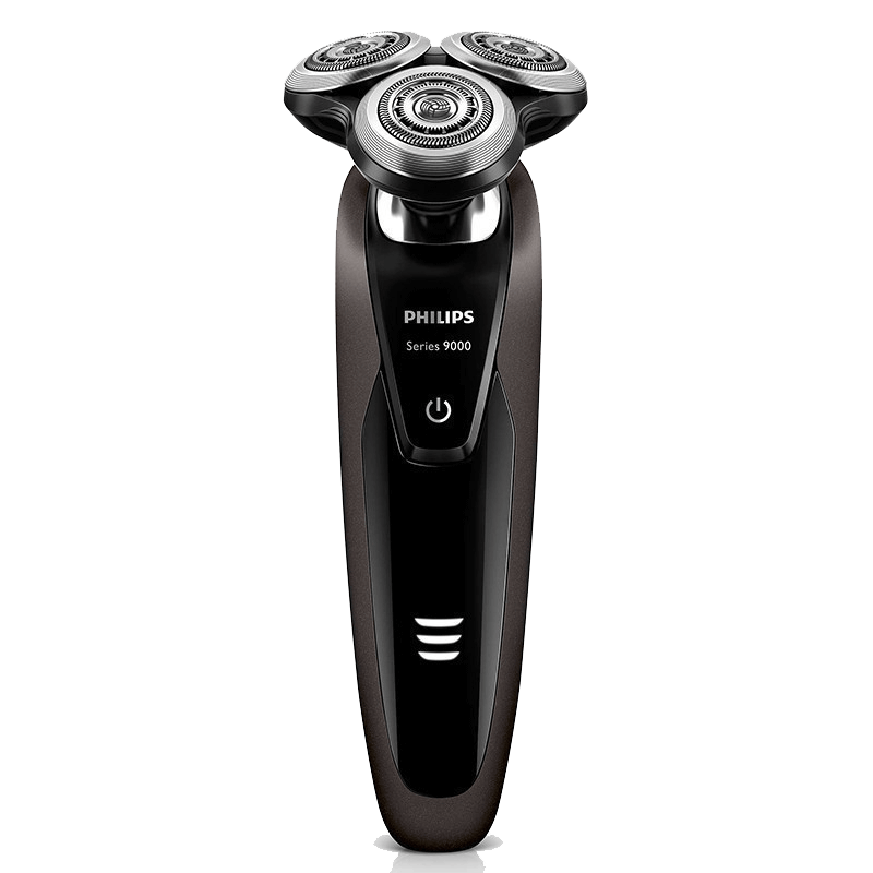 飞利浦(Philips) 电动剃须刀 三刀头刮胡刀 全身水洗胡须刀刀 剃胡刀 一小时快速充电须刨 S9031/12