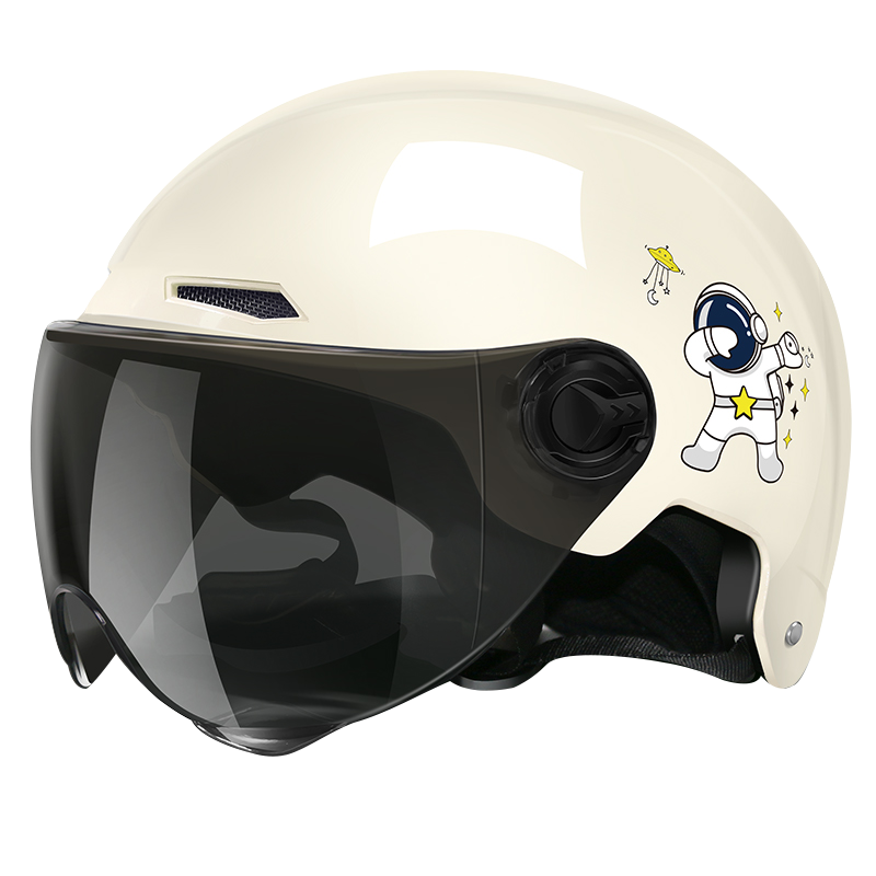 迈古(MG) 电动电瓶车头盔夏季防晒四季通用男女士半盔成人夏天安全帽