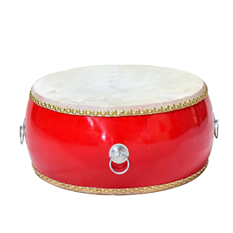 豪利特16寸牛皮鼓扁鼓战鼓红鼓