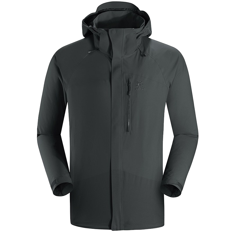 凯乐石户外运动男女款防水透气飞织轻薄单件冲锋衣外套开衫