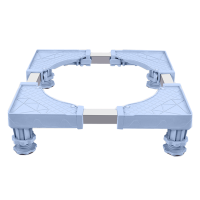 全自动洗衣机底座波轮通用置物架万向轮托架垫高冰箱脚架移动支架