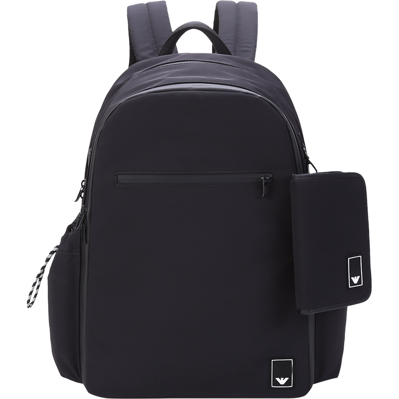 阿玛尼 EMPORIO ARMANI 男士商旅系列织物手提双肩包背包 Y4O359 Y104V