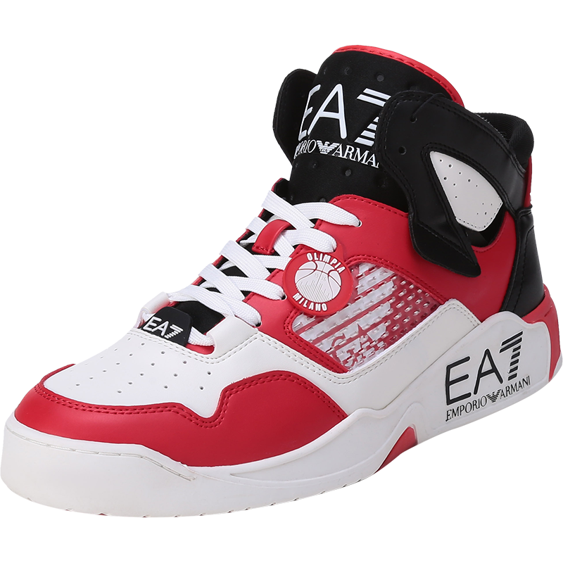 阿玛尼 EMPORIO ARMANI EA7 男女同款系带厚底休闲运动鞋X8Z033 XK267