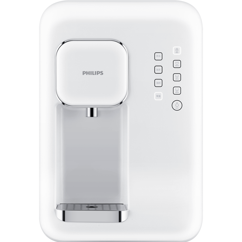 飞利浦家用壁挂式管线机无胆直饮机冷热速热即热饮水机ADD4800