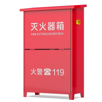绿消灭火器箱 8kg消防箱不锈钢灭火器箱消防器材 1个