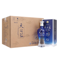 洋河(YangHe) 蓝色经典 天之蓝 42度 520ml*6 整箱装 浓香型白酒 口感绵柔[团购]