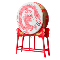 鑫声威 牛皮鼓1.2米立式战鼓龙鼓+鼓架