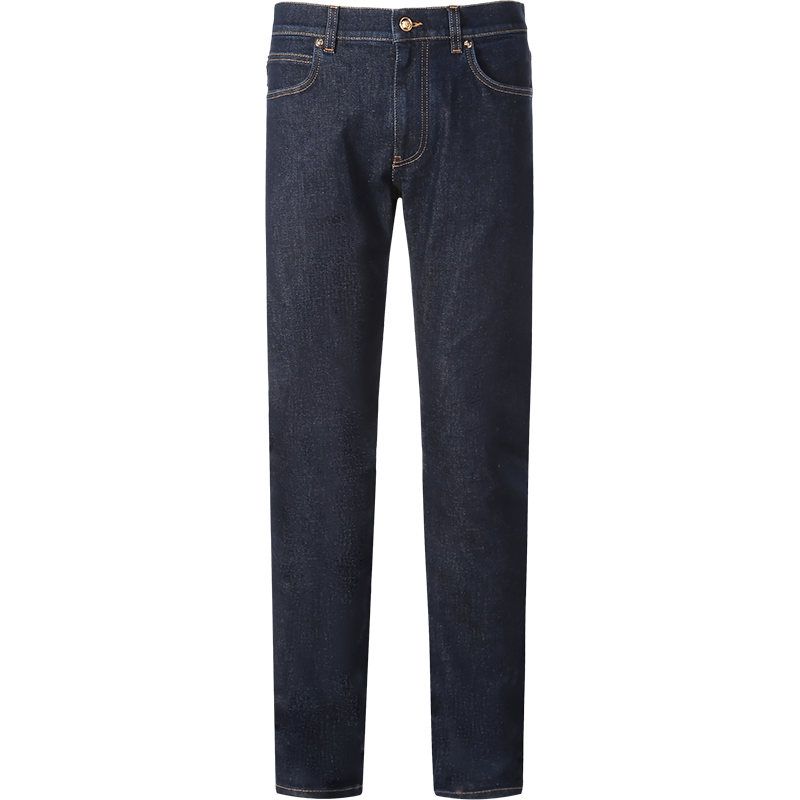 范思哲 VERSACE 男士棉质美杜莎修身版牛仔裤长裤A81832 1A02233