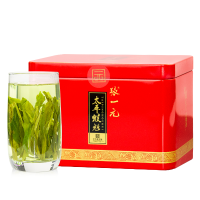 张一元绿茶茶叶 太平猴魁茶50g/罐 当即采摘 鲜嫩爽口