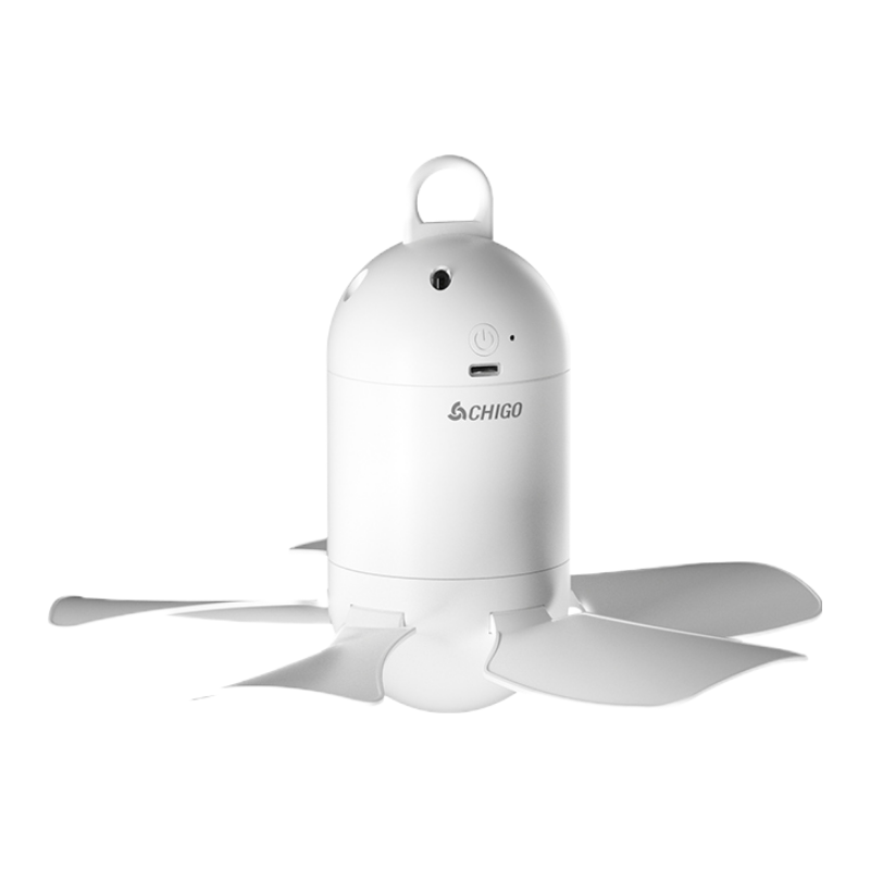 志高(CHIGO)电风扇柔风扇正常风电风扇宿舍迷你小吊扇家用小风扇简易办公室小吊扇F5-2(F)遥控