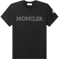 盟可睐/蒙口 MONCLER 女士棉质圆领短袖T恤8C00013 829FB