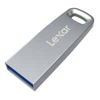 雷克沙(Lexar)U盘 M35 64GB USB3.0银色金属外壳优盘 读速150MB/s