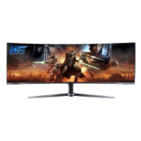 三星(SAMSUNG)S49AG950NC 49英寸Mini LED HDR2000 双2K 1000R 240Hz 1ms G-Sync 电竞显示器玄龙骑士(DP+HDMI*2)