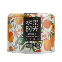 水果时光 水果黄桃罐头210g*8罐水果罐头方便即食黄桃味罐头分享装