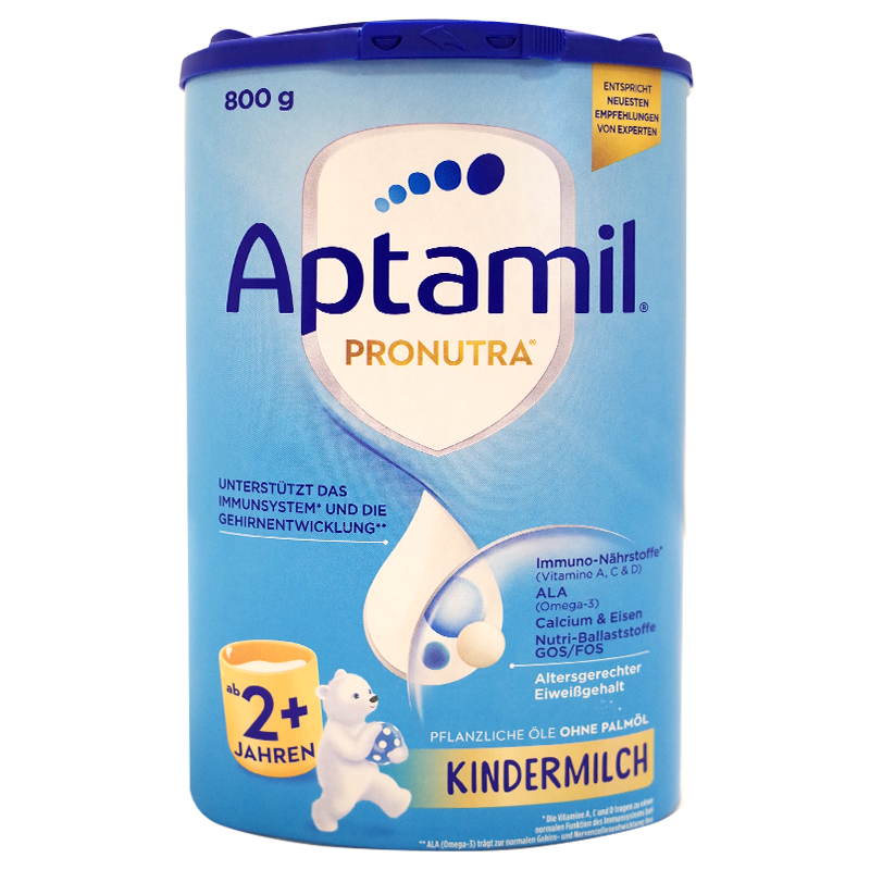 [全球购]Aptamil德国爱他美2plus 奶粉*3罐装 800g 24个月以上新包装婴幼儿宝宝配方牛奶粉2023.9