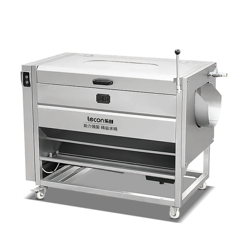 乐创(lecon)商用毛刷清洗去皮机 饭店食堂土豆地瓜剥皮机 450kg/h L-JG-CX1300A
