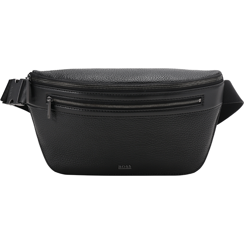 雨果博斯 HUGO BOSS 男士牛皮胸包斜挎包腰包50462961