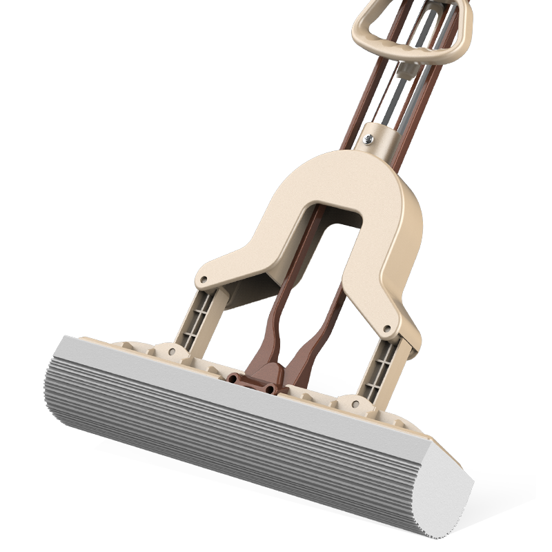 正品太太乐对折式大号懒人胶棉拖把挤水海绵拖地吸水地拖布免手洗胶棉拖把