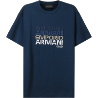 阿玛尼 EMPORIO ARMANI 男士圆领短袖T恤3L1TCB 1JUVZ