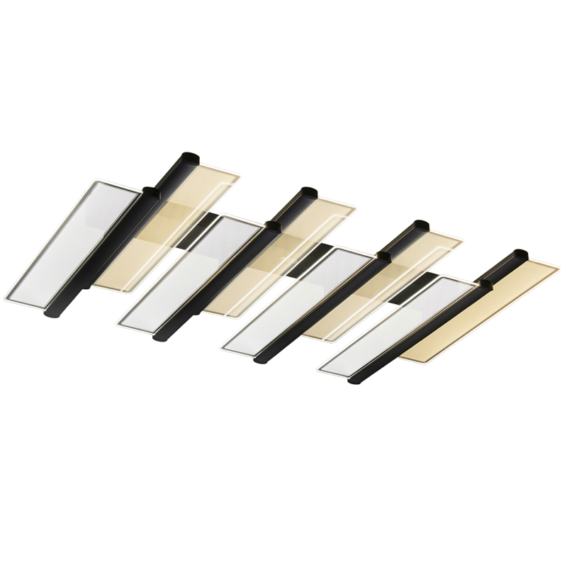 松下客厅吸顶灯颖琴双面导光板别墅小客厅遥控调光调色家用照明灯具饰