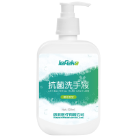 秝客(lefeke)消毒护理抗菌洗手液500ml(白色按压瓶)樱花香型弱酸温和低残留泡泡抑菌家用泡沫清洁滋润便携多场景